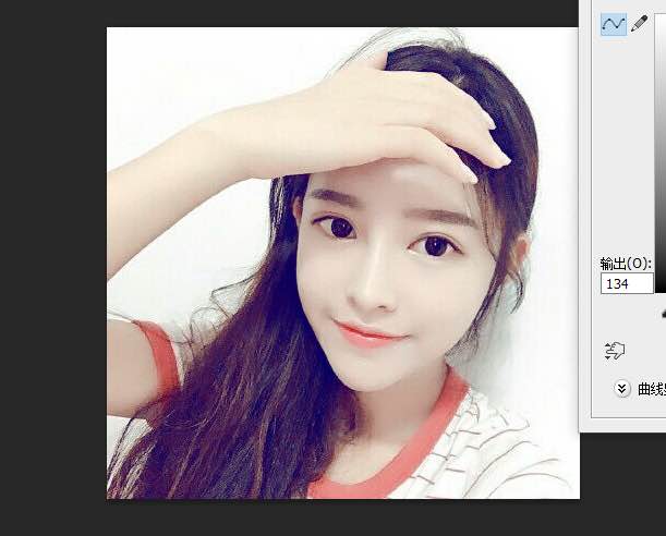photoshop把人物照片转为甜美漂亮的手绘效果图